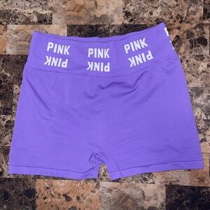 Pink Active 3" Seamless High-Waist Shorts